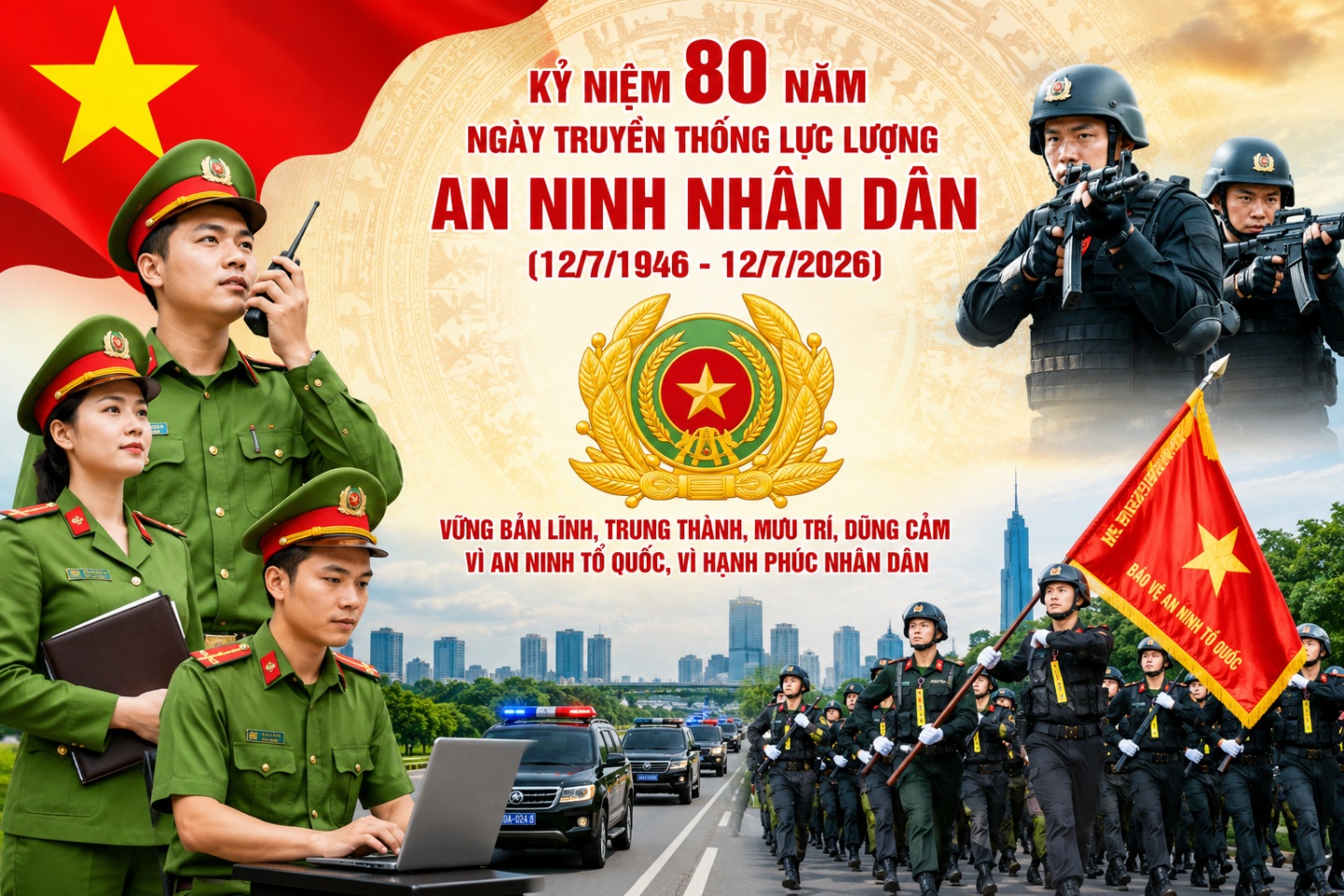 Vững vàng trên trận tuyến bảo vệ an ninh quốc gia