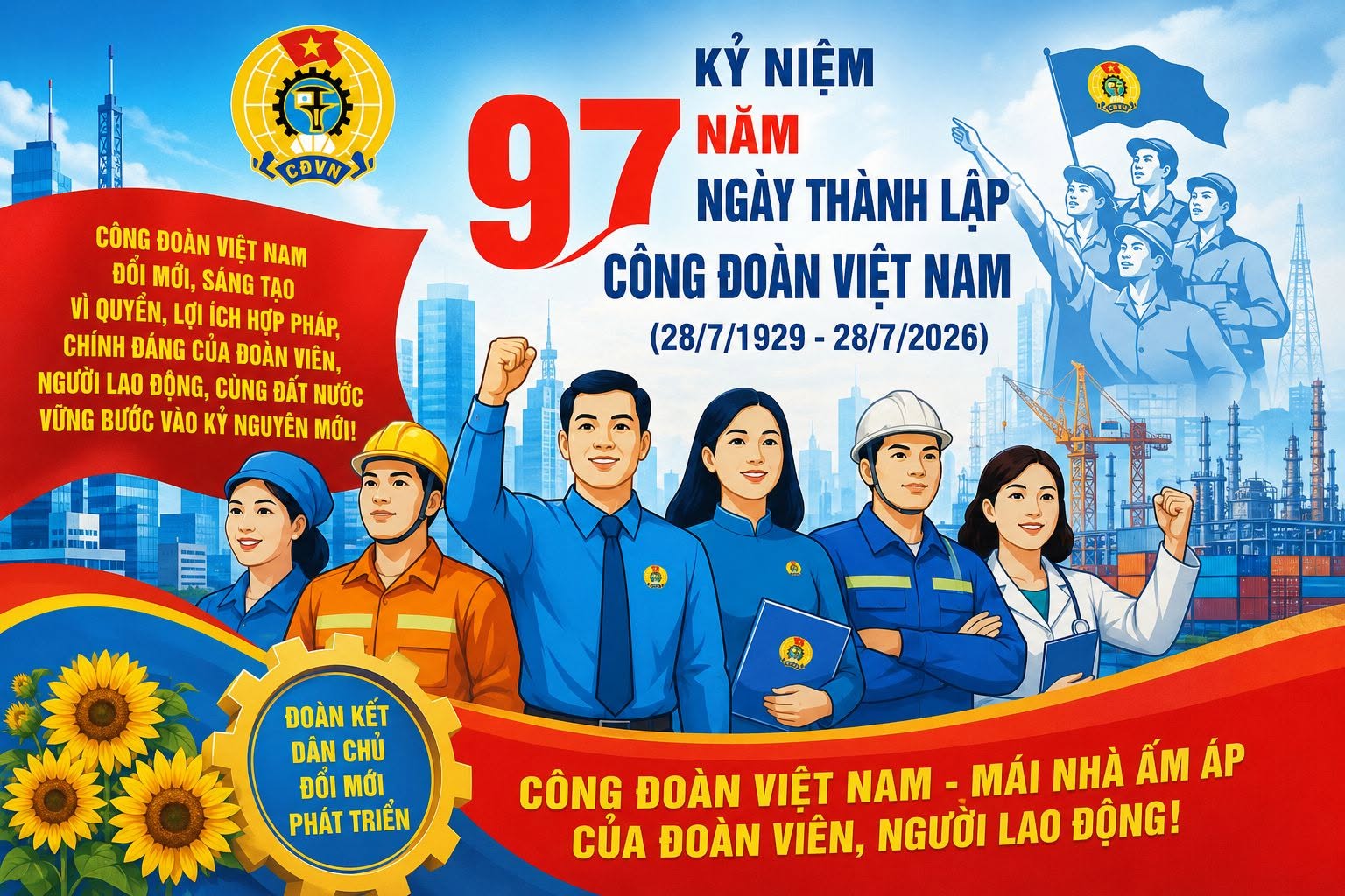 Tổ chức Công đoàn bảo vệ quyền, lợi ích hợp pháp, chính đáng của đoàn viên và người lao động