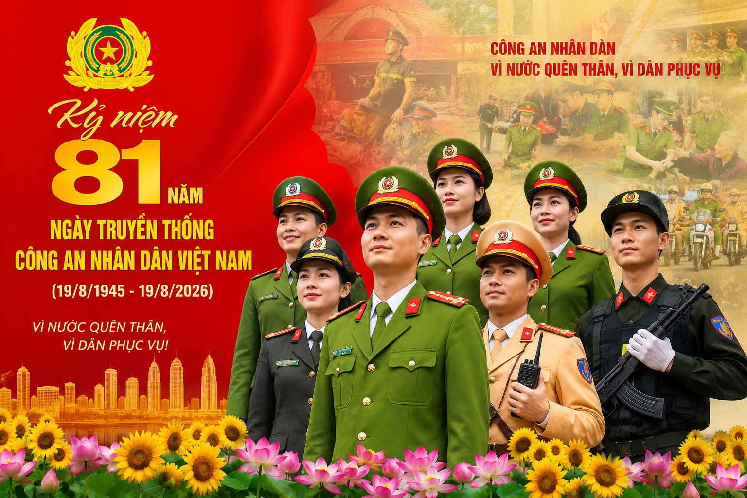Phát huy truyền thống anh hùng, xây dựng lực lượng Công an nhân dân chính quy, tinh nhuệ, hiện đại