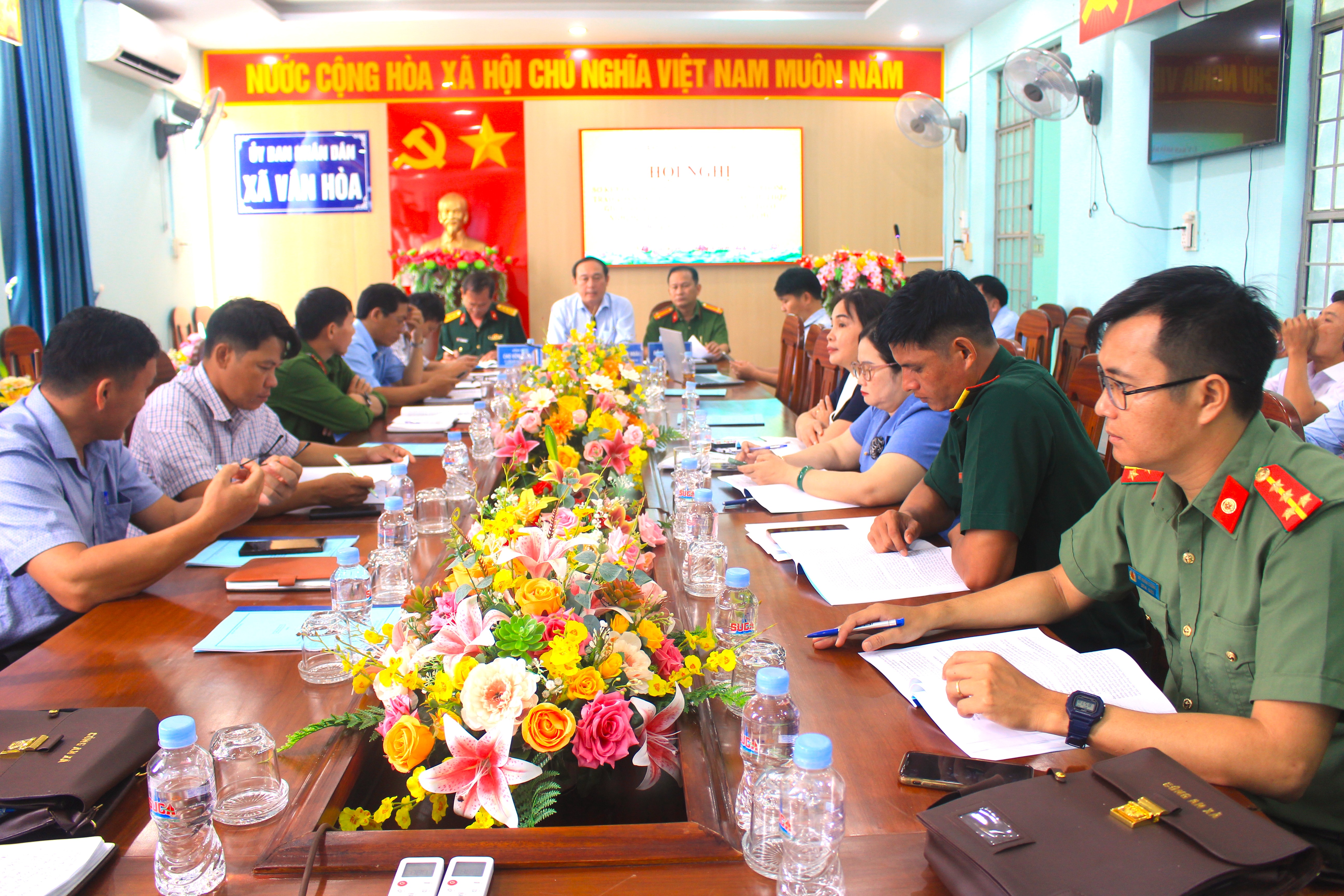 Sơ kết công tác phòng chống tội phạm, tệ nạn xã hội và xây dựng Phong trào toàn dân bảo vệ an ninh Tổ quốc