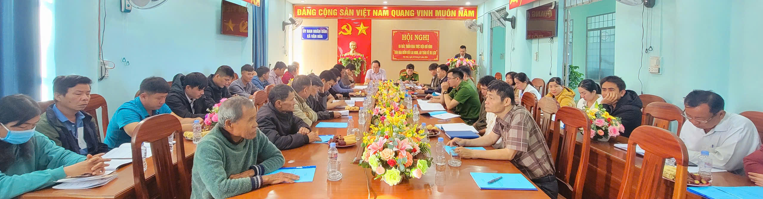 XÃ VÂN HÒA RA MẮT MÔ HÌNH “VÂN HÒA – ĐIỂM ĐẾN AN NINH, AN TOÀN VỀ DU LỊCH”