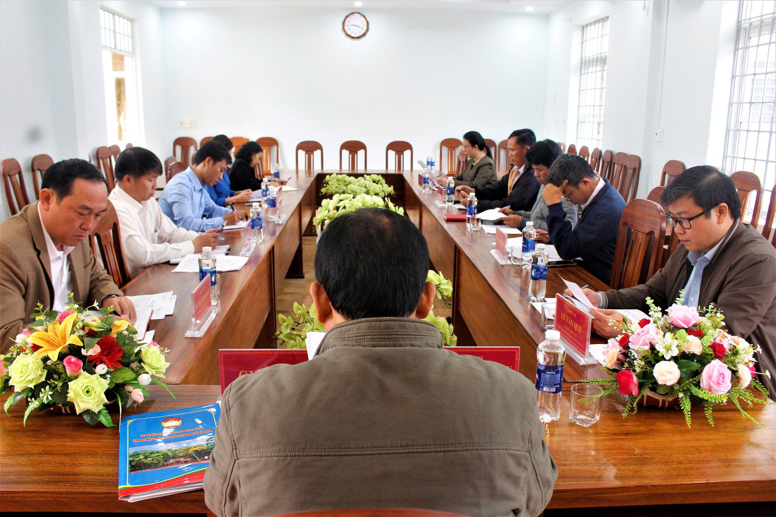 XÃ VÂN HÒA TỔ CHỨC HỘI NGHỊ HIỆP THƯƠNG LẦN THỨ HAI